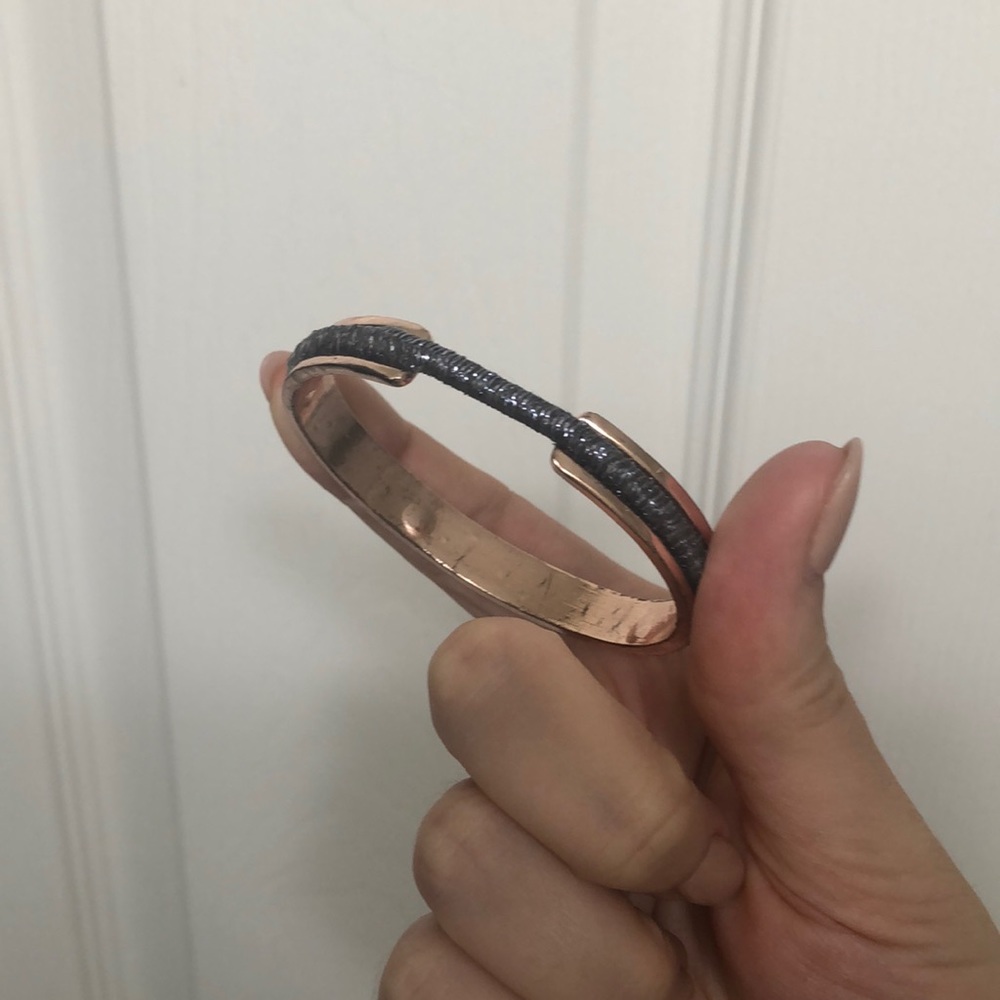 🎉3 for $15🎉 Rose gold hair tie bangle